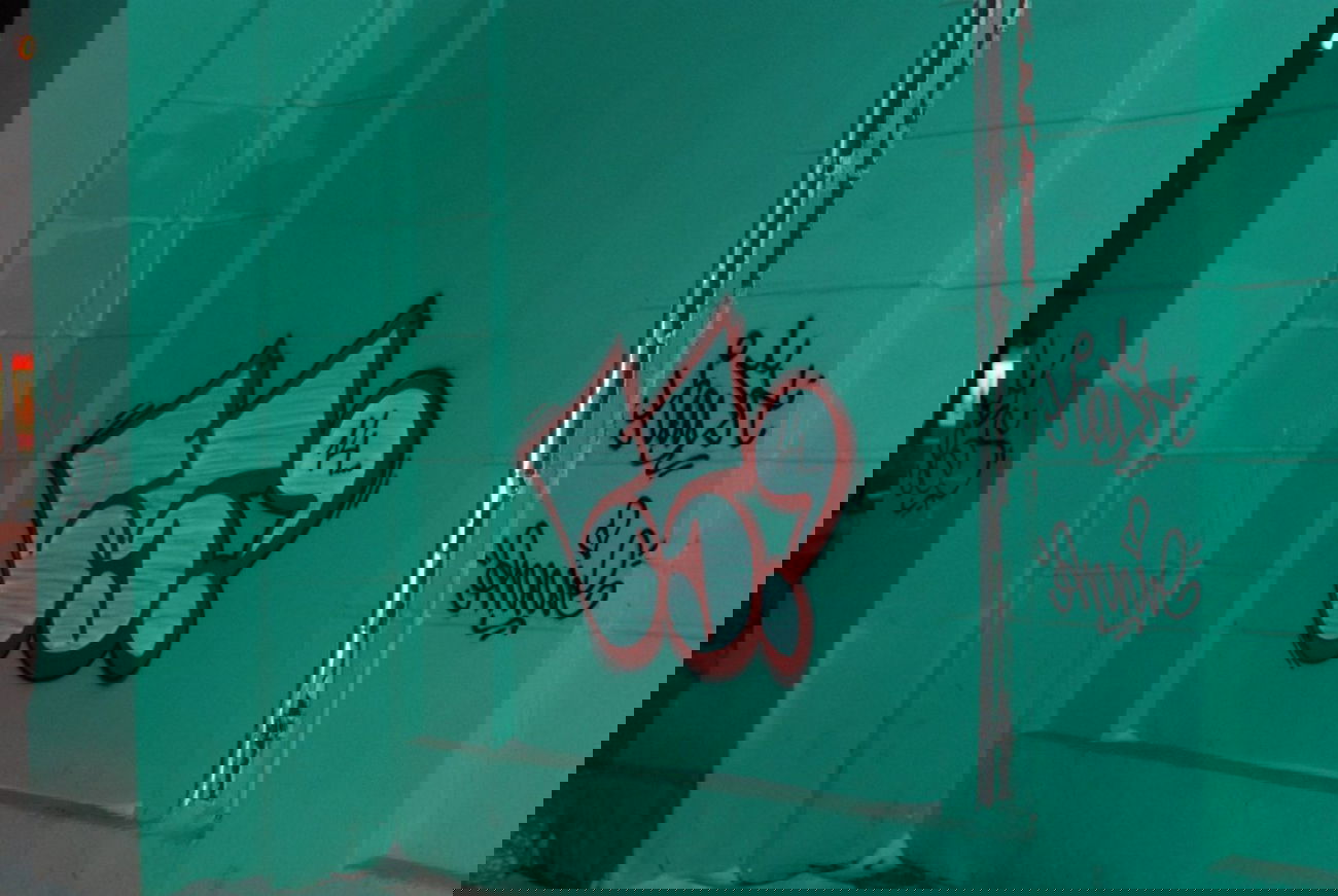 Graffiti Wall - Photo by BombSistem - BS, Hash (2014)