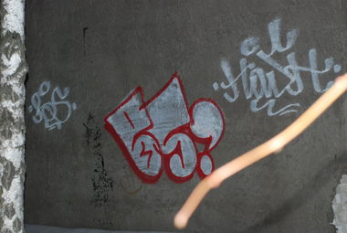 Graffiti Bombing - Photo by BombSistem - BS, Hash (2014)