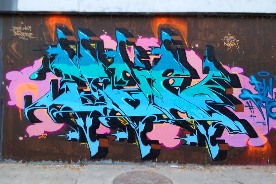 Graffiti Wall in Germany - Photo by Bone - Rto, Norm, Misör (2013)