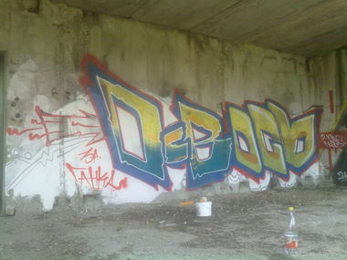 Graffiti Wall - Photo by Bonez - Ocb, Slam., Bone (2012)