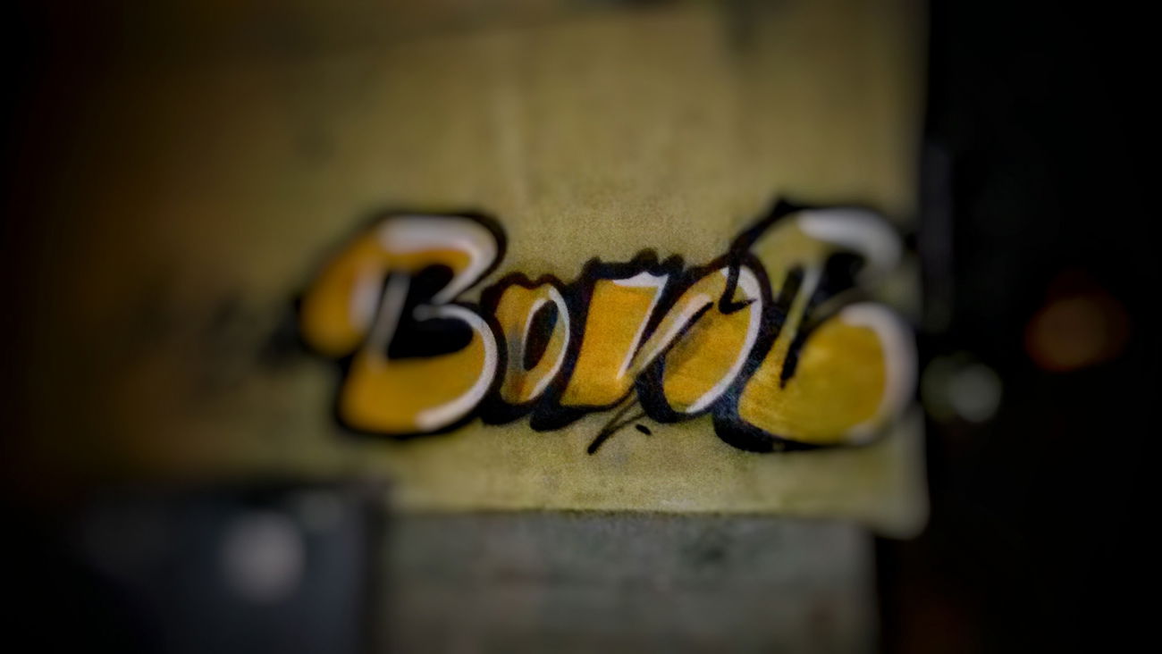 Graffiti Bombing - Photo by Bonez