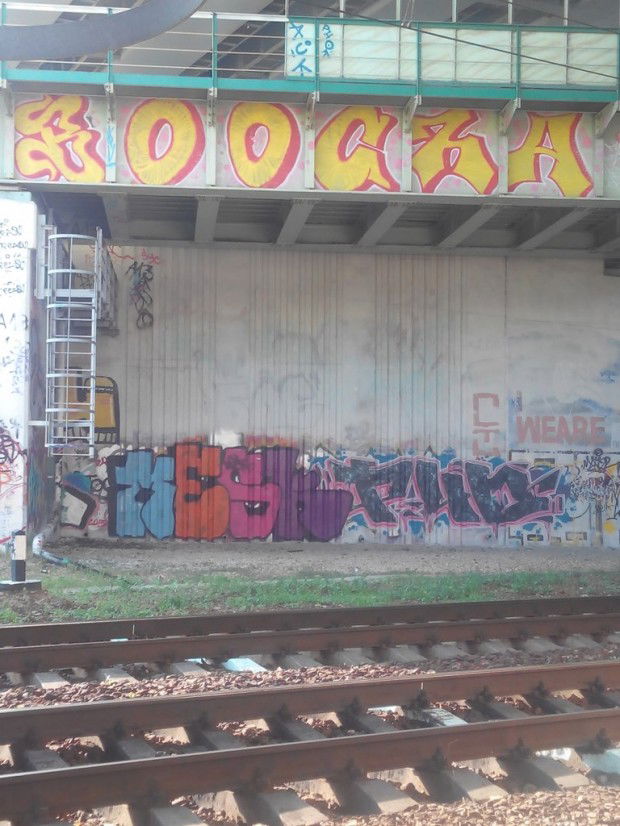 Graffiti Bombing in Moscow - Photo by Boocha - Boocha, ???