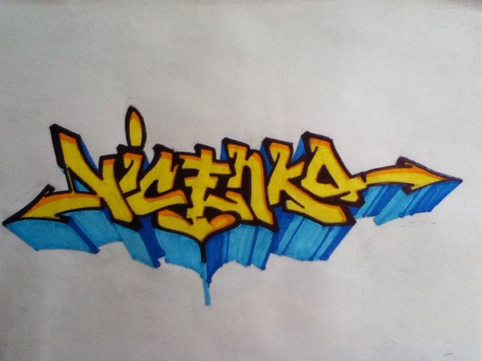 Graffiti Sketch - Photo by BoogieLores - Vicenko (2014)