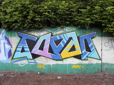 Graffiti Wall - Photo by Bordo - BORDO, Russia, Moscow (2013)