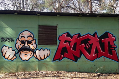 Graffiti Wall - Photo by Bordo - Bordo, Russia, Moscow (2014)