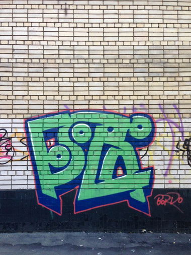 Graffiti Bombing - Photo by Bordo - Bordo, Moscow (2014)