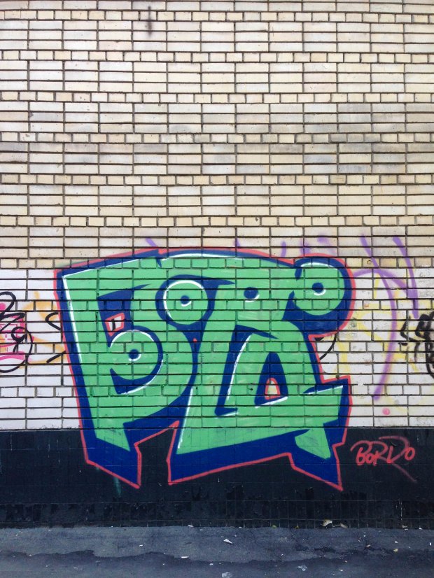 Graffiti Bombing - Photo by Bordo - Bordo, Moscow (2014)