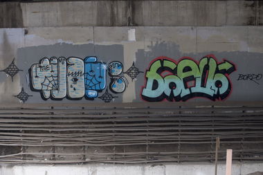 Graffiti Bombing - Photo by Bordo - Bordo, Tvae, Russia (2015)