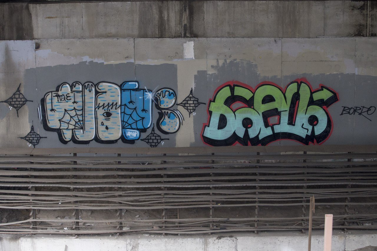 Graffiti Bombing - Photo by Bordo - Bordo, Tvae, Russia (2015)