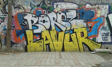Graffiti Bombing - Photo by BoresAdana