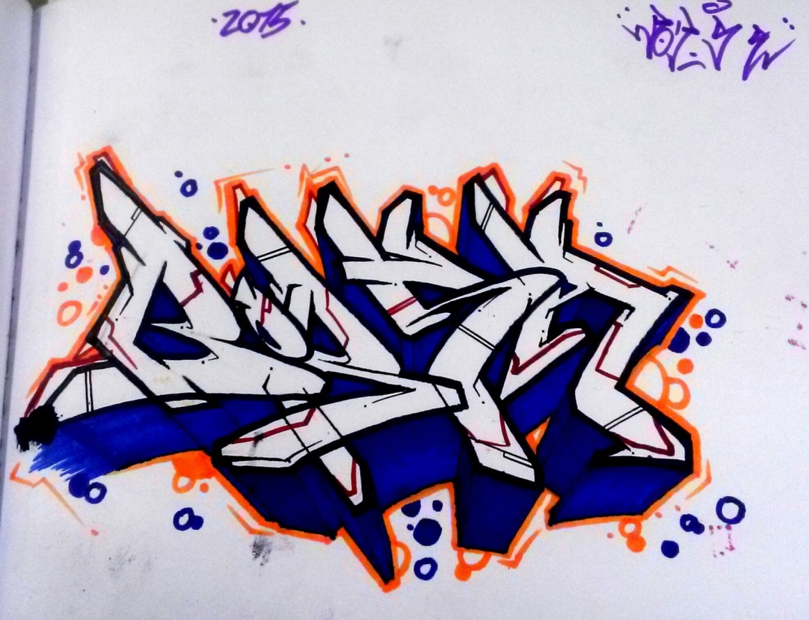 Graffiti Sketch - Photo by Borse - Borse, Borsa