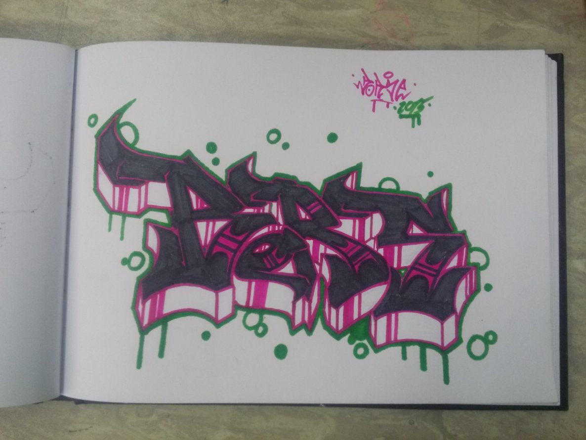 Graffiti Sketch - Photo by Borse - Borse