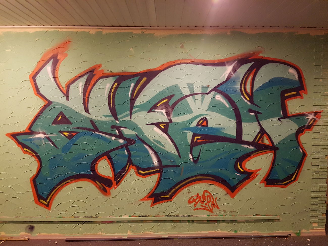 Graffiti Wall - Photo by Borse (2017)