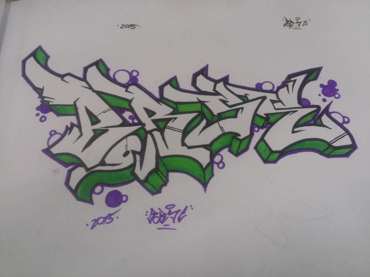 Graffiti Sketch - Photo by Borse - Borse