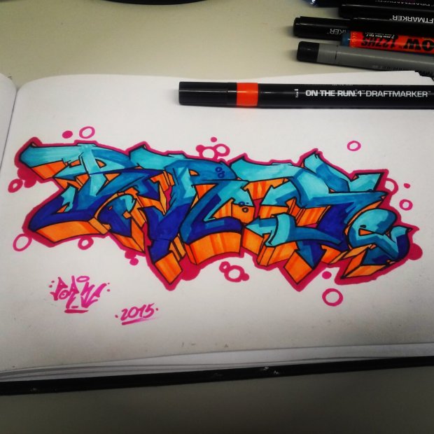 Graffiti Wall - Photo by Borse - Borse