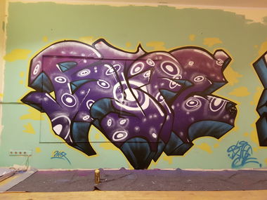 Graffiti Wall - Photo by Borse - Byte