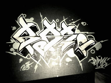 Graffiti Artwork - Photo by Borse - Borse, S/W