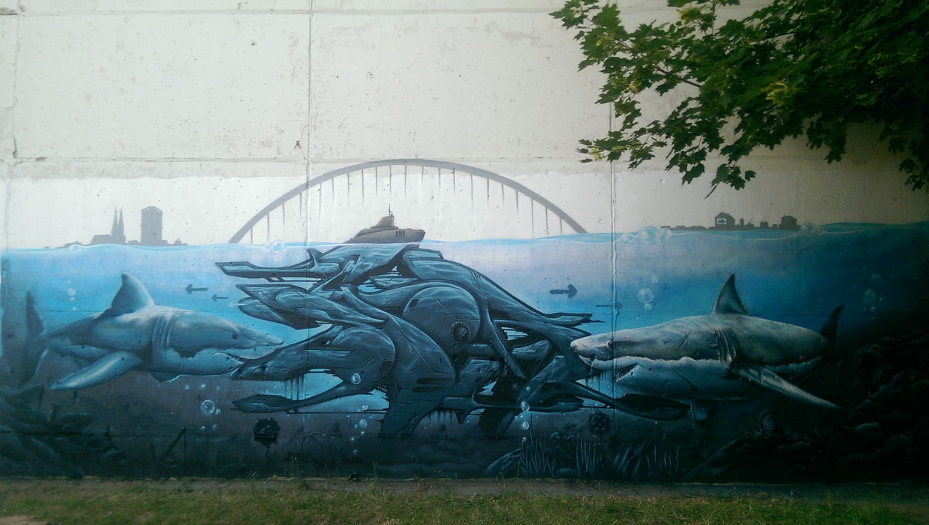 Graffiti Wall - Photo by Bose - BoseSpoare153Sold (2016)