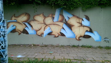 Graffiti Wall - Photo by Bose (2016)