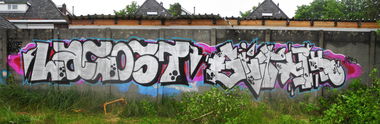 Graffiti Wall in Soest - Photo by Bosniak (2014)