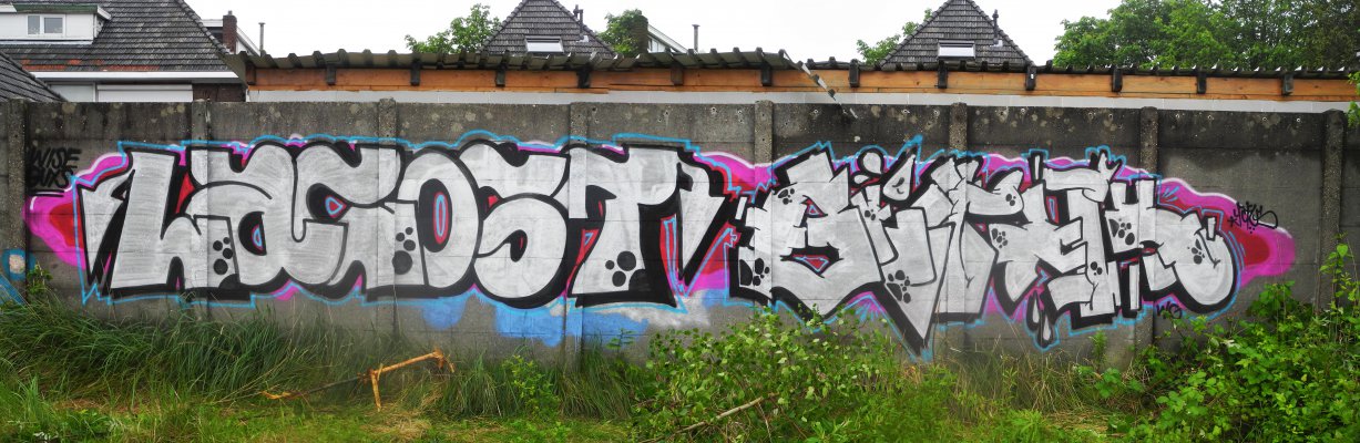 Graffiti Wall in Soest - Photo by Bosniak (2014)