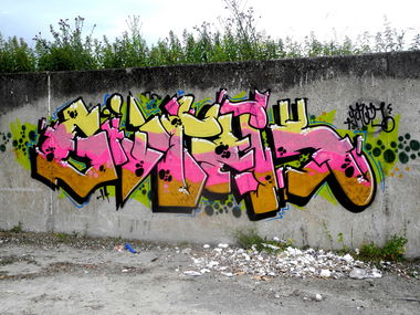 Graffiti Wall - Photo by Bosniak (2014)
