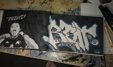 Graffiti Sketch - Photo by Bote - Bote, one, beat (2013)