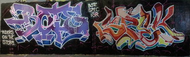 Graffiti Wall in Duisburg - Photo by Bote - Bote, Spec, Duisburg (2013)