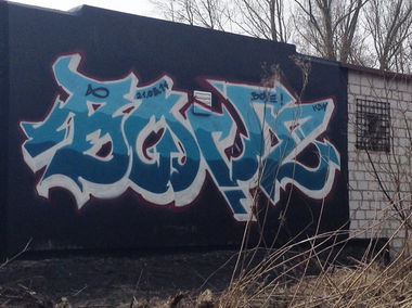 Graffiti Wall - Photo by Bover