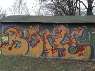 Graffiti Wall - Photo by Bover