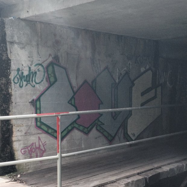 Graffiti Wall - Photo by Bover