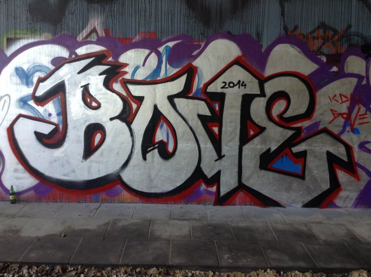 Graffiti Wall - Photo by Bover