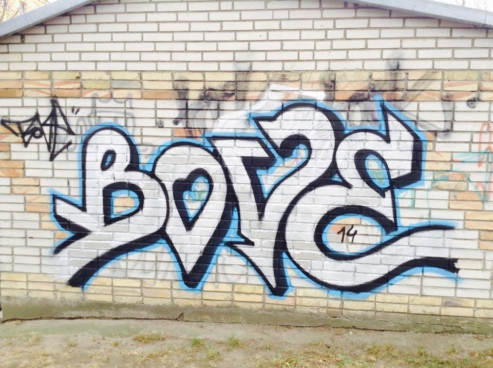 Graffiti Wall in Bia?ystok - Photo by Bover (2014)