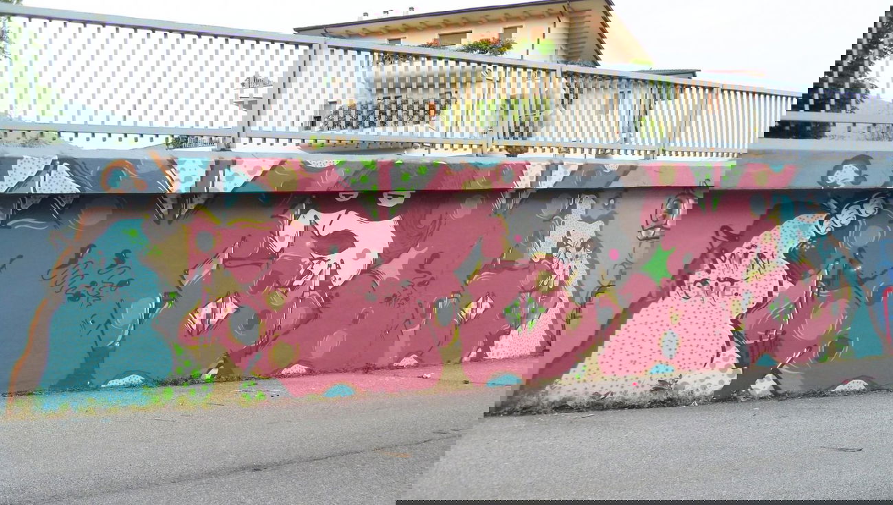 Graffiti Wall in Brescia - Photo by Boxeboxe - italian, spiderman (2013)