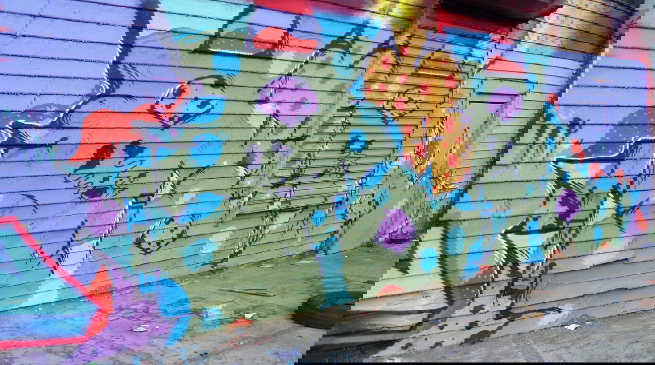 Graffiti Wall in New York - Photo by Boxeboxe - 5pointz (2013)