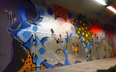 Graffiti Wall in Salzburg - Photo by Boxeboxe - salzburg (2013)