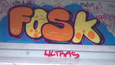 Graffiti Wall - Photo by Brain - Fosk, Sir, UF (2013)