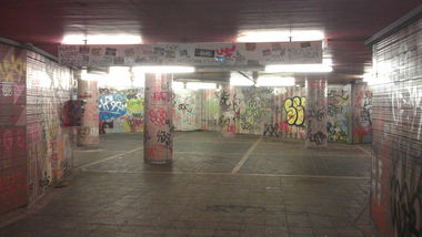 Graffiti Wall - Photo by Brain - SGE, UF, Ultras