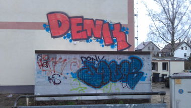 Graffiti Wall - Photo by Brain - Denk, Soues, KS (2014)