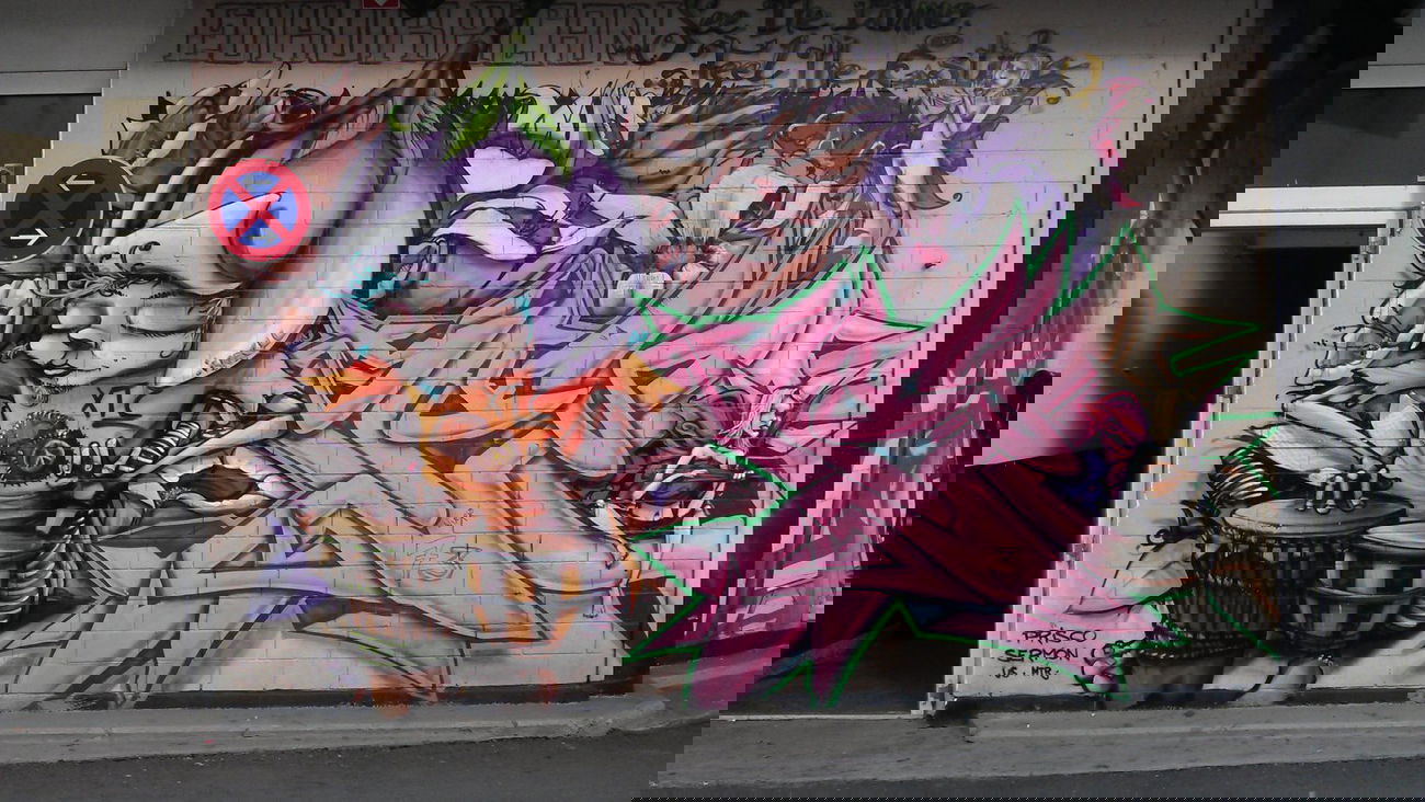 Graffiti Wall - Photo by Brain - Prisco, Sermon, Wtr