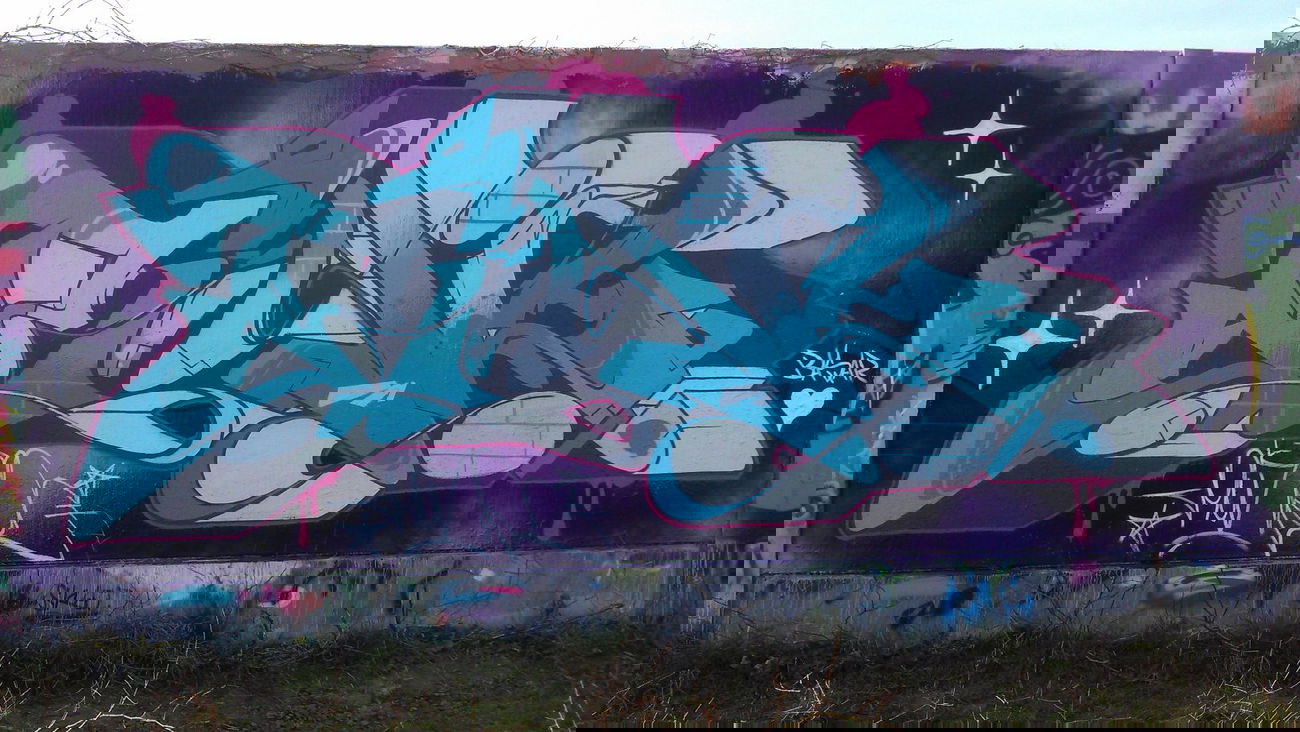 Graffiti Wall - Photo by Brain