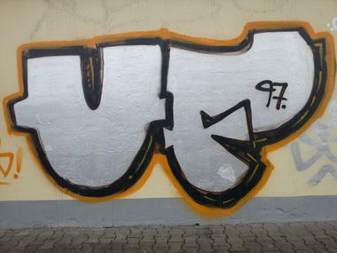Graffiti Wall - Photo by Brain - UF, Ultras, Frankfurt