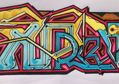 Graffiti Sketch - Photo by Brate - xprt, battle (2017)