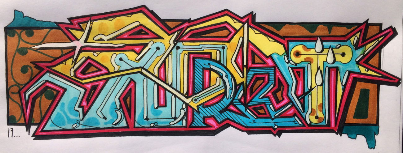 Graffiti Sketch - Photo by Brate - xprt, battle (2017)