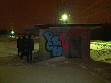 Graffiti Bombing - Photo by Bread - Pech, Bread (2014)