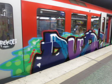 Graffiti Train - Photo by Breakstyle (2013)