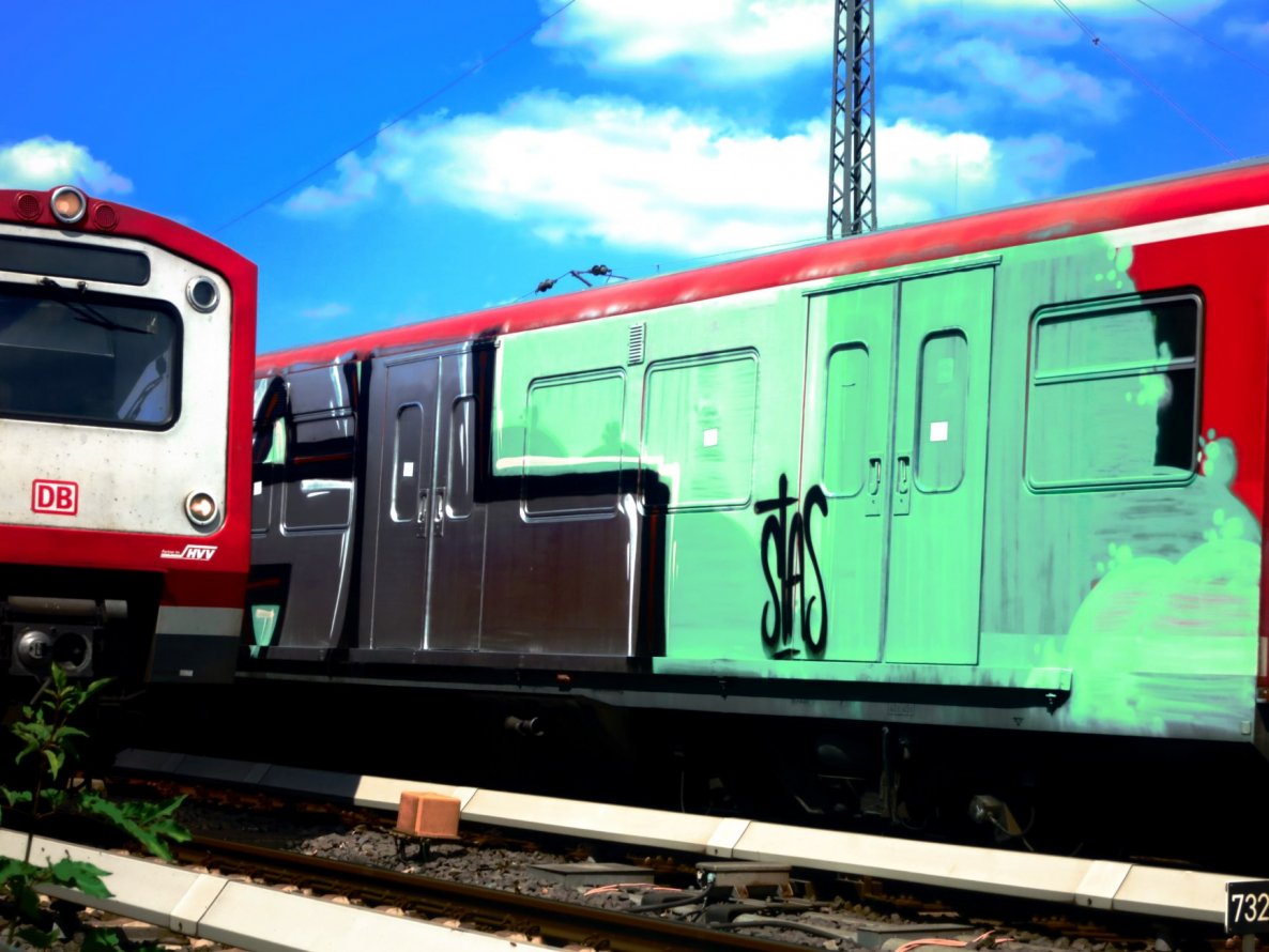 Graffiti Train - Photo by Breakstyle (2014)