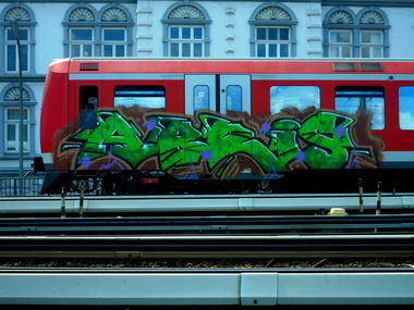 Graffiti Train - Photo by Breakstyle (2014)