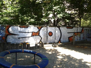 Graffiti Bombing - Photo by Brink