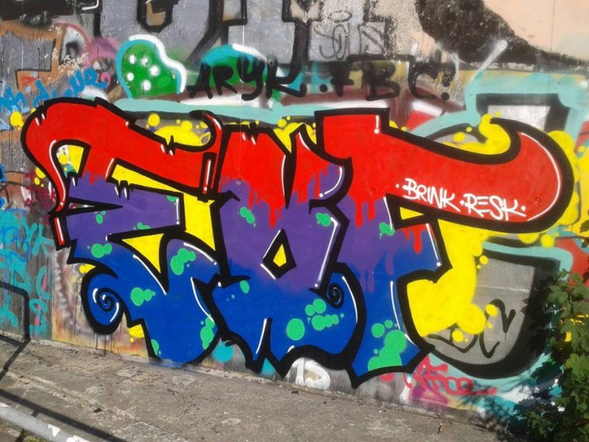 Graffiti Wall - Photo by Brink